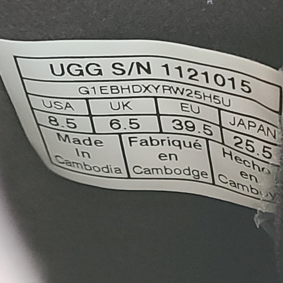 UGG LAKESIDER ANKLE BOOTS - Picture 8 of 10